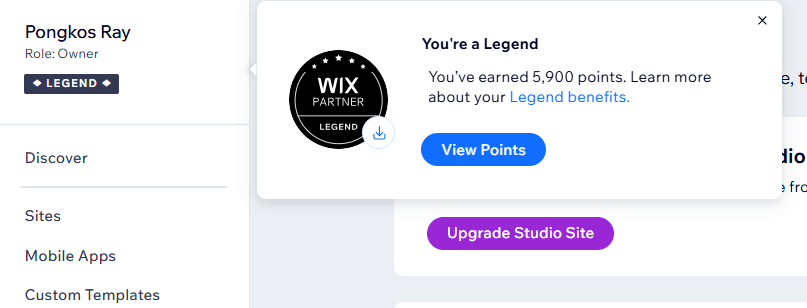 pongkos_ray's tweet photo. 🔥 Just hit Wix Legend Partner status!
 Big thanks to all my amazing clients and supporters.
 Let’s build something great together 💻✨
hashtag#WixLegend hashtag#WixPartner hashtag#WebDesign hashtag#WixStudio hashtag#wix
@Wix  @WixStudio  Studio https://t.co/gTaVDLA3t5