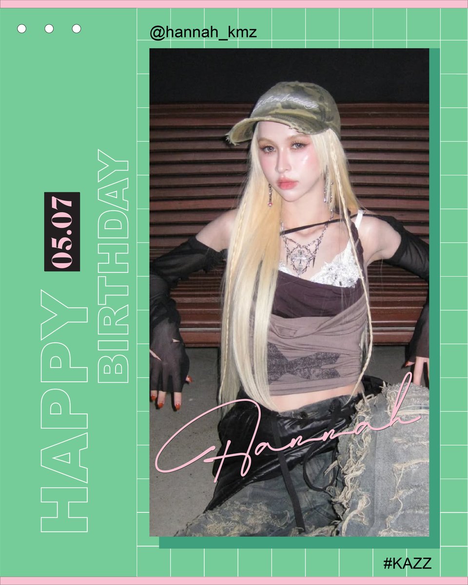 HAPPY BIRTHDAY TO HANNAH <a href="/Hannahrsb/">Hannah</a>    🎂

สุขสันต์วันเกิดนะคะแฮนน่า วันเกิดปีนี้ขอให้แฮนน่าสวยเริ่ดแซ่บแบบนี้ในทุกวัน มีความสุขกับทุกสิ่งที่ได้ทำและประสบความสำเร็จทุกเรื่องเลยนะคะ 🥰

#KAZZMAGAZINE #Hannah4EVE