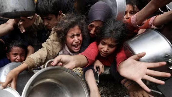 The Ottoman Empire weaponized starvation to decimate Armenians. Stalin’s Soviet Union weaponized starvation to decimate Ukrainians. Nazi Germany weaponized starvation to decimate Jews. Israel weaponizes starvation to decimate Palestinians. Absolutely sickening.
