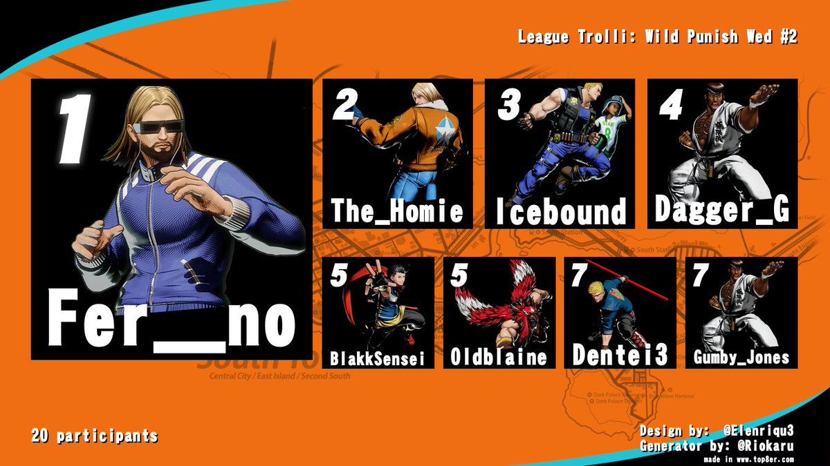 CONGRATS TO THE TOP 8 FOR Wild Punish Wed #2

1st - $70
2nd - $30
3rd - $12

Huge thank you to our players, community and sponsors.  

See You July 16th for WPW #3
