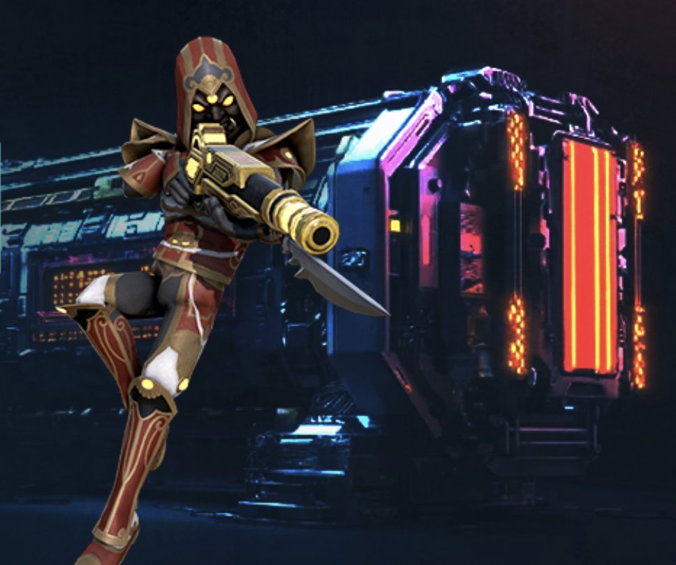 I bet you see this armor on our announcement post all the time, let's talk about the origin and design behind it.

Inspired by temple guardians and war priests, the armor ornate plating reflects both reverence and wrath.

Every etching has meaning. Every glow has purpose.
