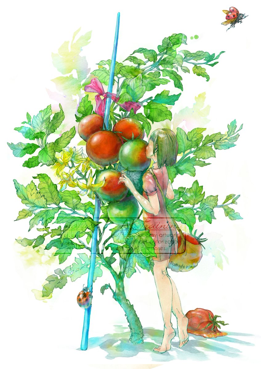 「」|渡邊 春菜のイラスト