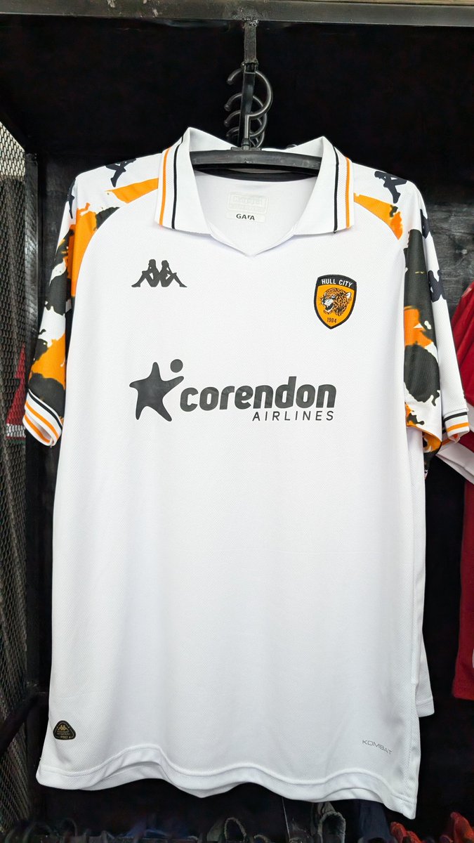 Krish___P's tweet image. Did not expect to find dodgy Hull City and Plymouth Argyle shirts for sale in Laos of all places