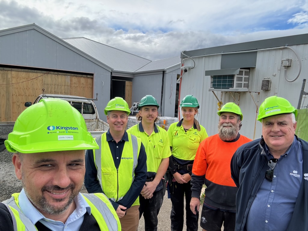 HIA_Hunter's tweet image. Spending time onsite with @HIA_au members John &amp;amp; Trevor of Kingston Building last week provided insights on how materials, trades &amp;amp; timelines come together.

Thanks gents, it was great to see what best practice looks like in the field. 

#HIAMember #OnsiteLearning