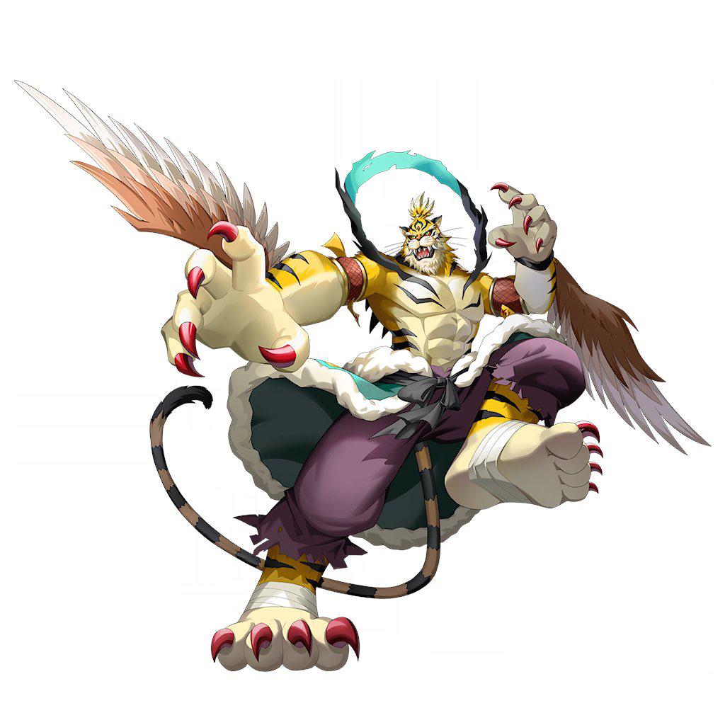 デジモン新世紀 の新 #デジモン、翼虎兽(「四凶」の窮奇) New #digimon