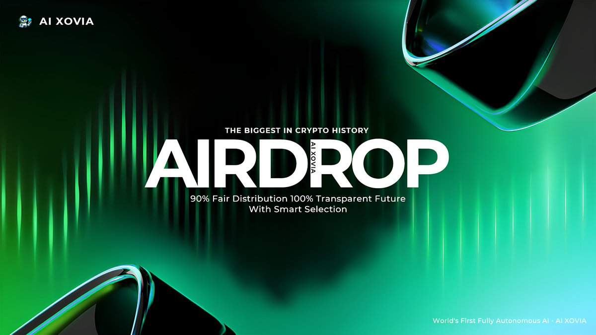 airdropinspect's tweet photo. New airdrop: AiXovia (AIX)
Reward: up to $300 worth of AIX
Rate: ⭐️⭐️⭐️⭐️
Winners: For Everyone
Distribution: 7th July

Airdrop Link: https://t.co/HnuFuwCjel

#Airdrop #Airdrops #Airdropinspector #SOL #AiXovia #AIX #TelegramAirdrop #AirdropBot #NewAirdrop #BigAirdrop #CryptoAirdrop #Giveaways #WEB3 #Crypto #Blockchain #Bitcoin #BTC