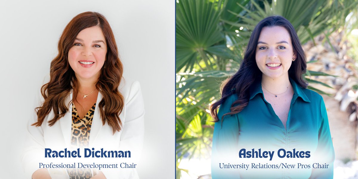 We're welcoming two outstanding PR professionals to our board. Meet Rachel A. Dickman, MBA, APR and Ashley Oakes!