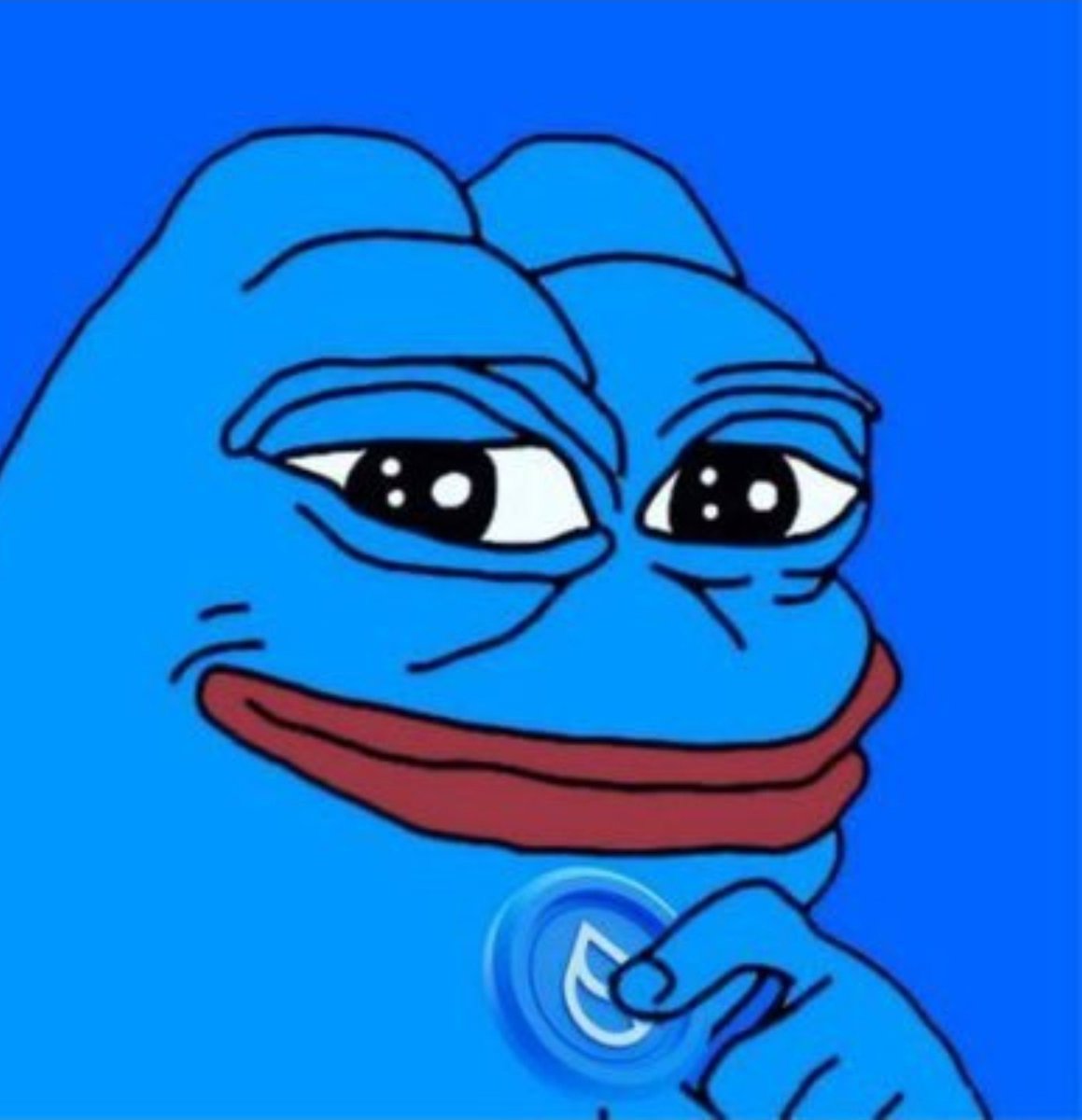 pepe_sui_token's tweet image. She said I was handsome 😉