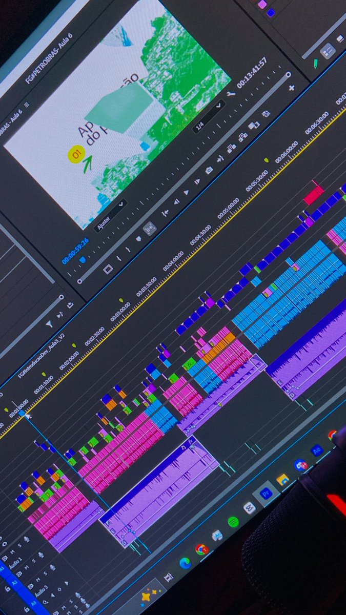 tá podendo editar aula nesse frio?