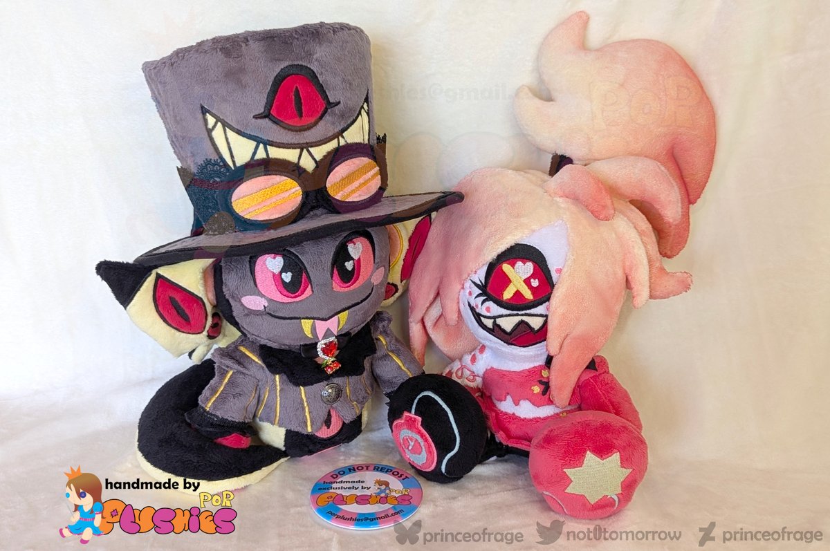 PrinceofRage ~Plush Comms Closed~ (@not0tomorrow) on Twitter photo I totally forgot I was going to post these. This little collection will be on their way home to <a href="/Twiggietime/">Twiggie is ACTIVE ON 🦋SKY</a> soon.
Cherri gets all the boyfriends. I totally forgot I was going to post these. This little collection will be on their way home to <a href="/Twiggietime/">Twiggie is ACTIVE ON 🦋SKY</a> soon.
Cherri gets all the boyfriends.