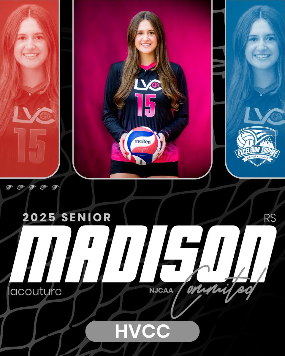 XLvball's tweet image. Join us in celebrating 🎓 Madison and all the hard work, passion, and dedication they’ve poured into the game. We wish you all the best as you take this next big step!

Let’s show them some love in the comments 💙👏

#SeniorSpotlight #ExcelsiorProud #USAV #RVAA