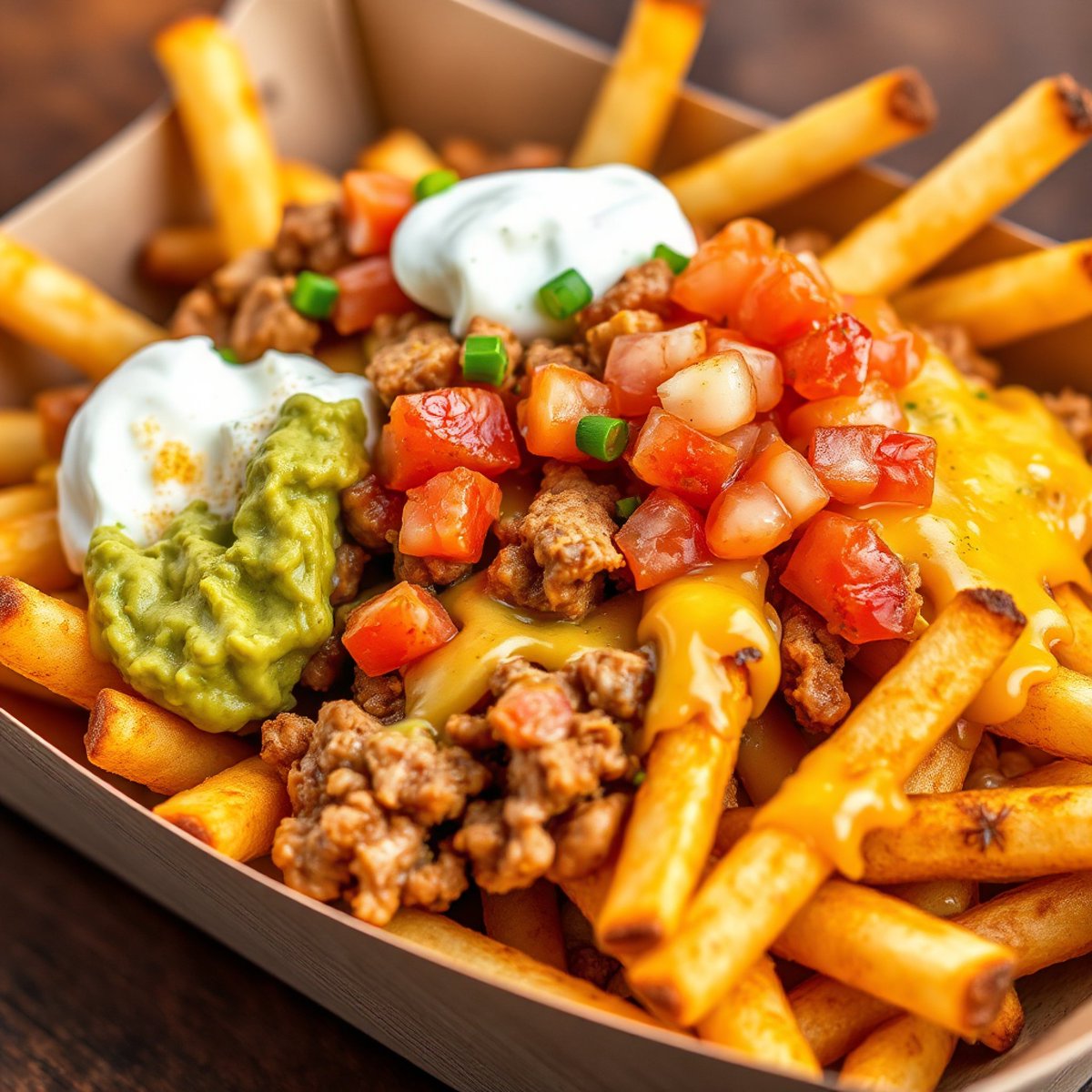 Foodi_Thoughts's tweet photo. Carne Asada Fries! My fave! What are you eating today?! #foodie #delicious #fries https://t.co/zSVhLnngiE