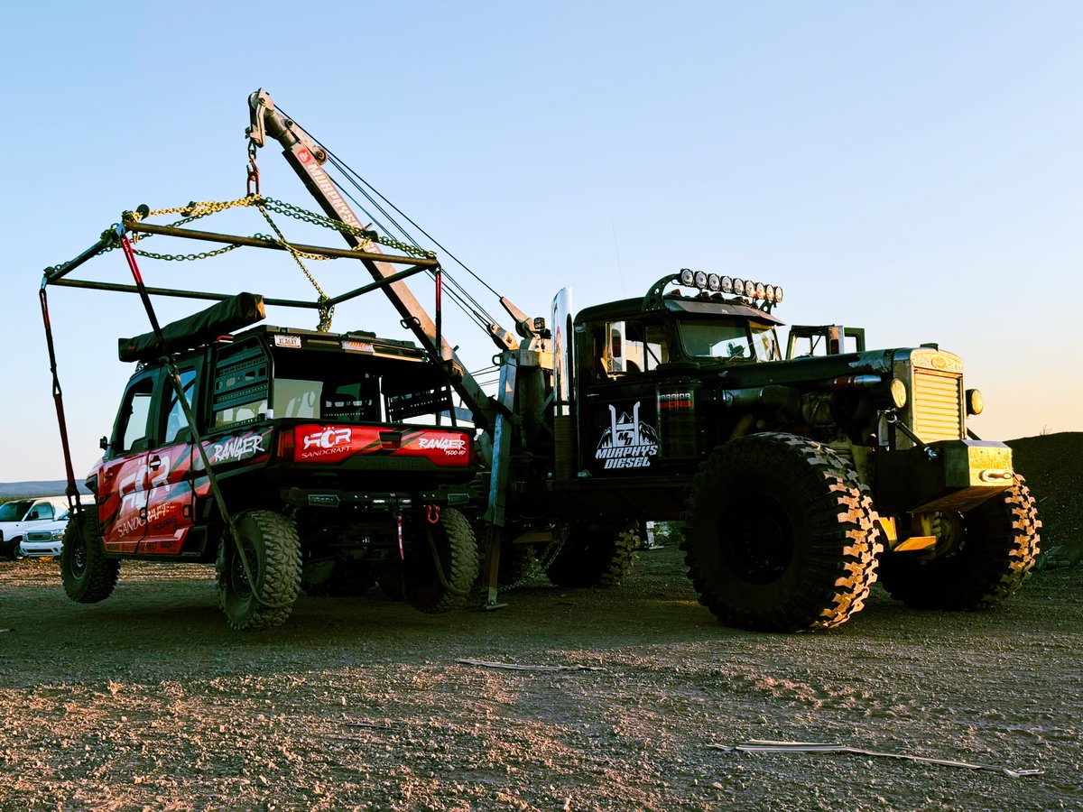 🔥 Huge shoutout to Murphys Diesels and Sandcraft RCR for sending in this epic shot of a THUMPED-OUT Polaris Ranger 1500 XD! 💥 

#PolarisRanger1500XD #MurphysDiesels #SandcraftRCR #OffroadLife #BuiltNotBought