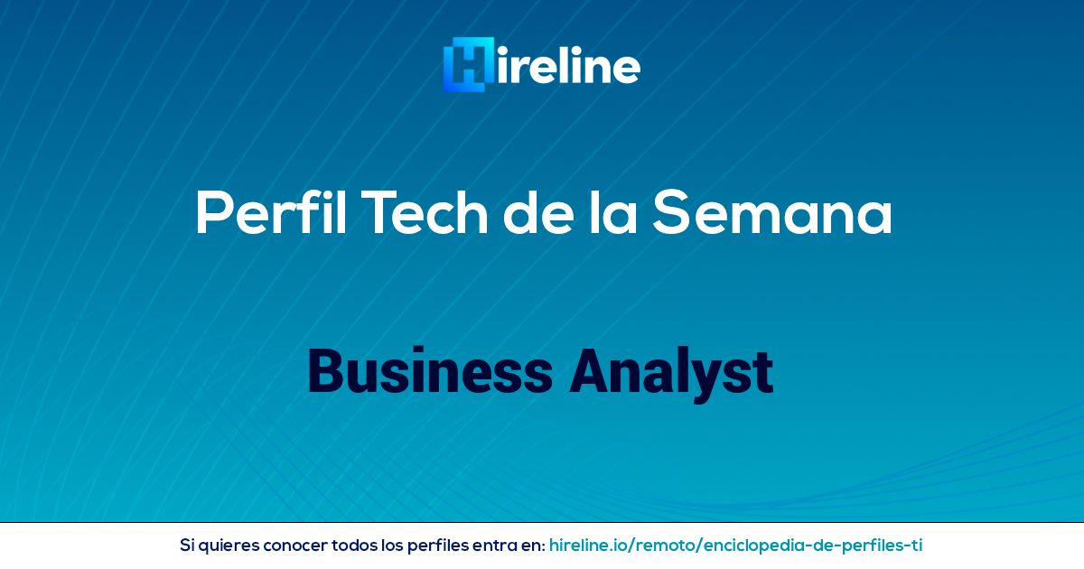 🌟 **Perfil de la Semana: Business Analyst** 🌟

🔍 **Descubre:**

1️⃣ ¿Qué es un Business Analyst?  
2️⃣ Funciones clave  
3️⃣ Habilidades esenciales  
4️⃣ Cómo convertirte en uno  
5️⃣ Mejora tus habilidades  
6️⃣ Herramientas y tecnologías  
7️⃣ Entrevista: ¡Prepárate!  

🚀 ¡Explora