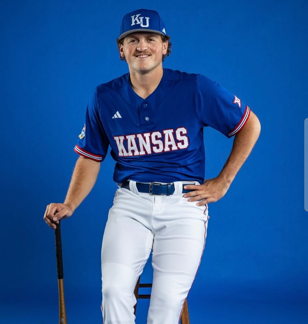 Jayhawks get a commitment from two-way player Josh Dykhoff.

Over the last three seasons at Crookston he won 12 games on the mound with 163 Ks.

As a hitter had 41 homers with 156 RBI. He hit .337 last season.