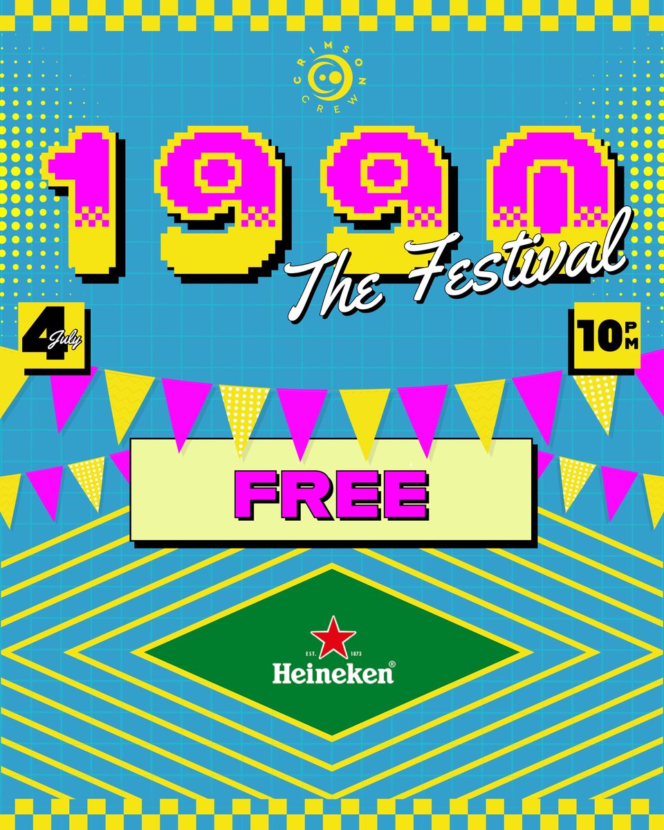 CRIMSON (@crimsoncrewcc) on Twitter photo FREE Heineken
FREE CaribΓ©
FREE 420
FREE Puncheon Punch
FREE Creamery Cocktails
ππππ - π»ππ ππππππππ
Music from the 90βs - early 00βs ONLY
ποΈ July 4th
β° 10PM
π 90βs to the early 00βs
π» Coolers Welcomed
π 5 Islands Courtyard
ποΈ islandetickets.com/event/1990s/33β¦ FREE Heineken
FREE CaribΓ©
FREE 420
FREE Puncheon Punch
FREE Creamery Cocktails
ππππ - π»ππ ππππππππ
Music from the 90βs - early 00βs ONLY
ποΈ July 4th
β° 10PM
π 90βs to the early 00βs
π» Coolers Welcomed
π 5 Islands Courtyard
ποΈ islandetickets.com/event/1990s/33β¦