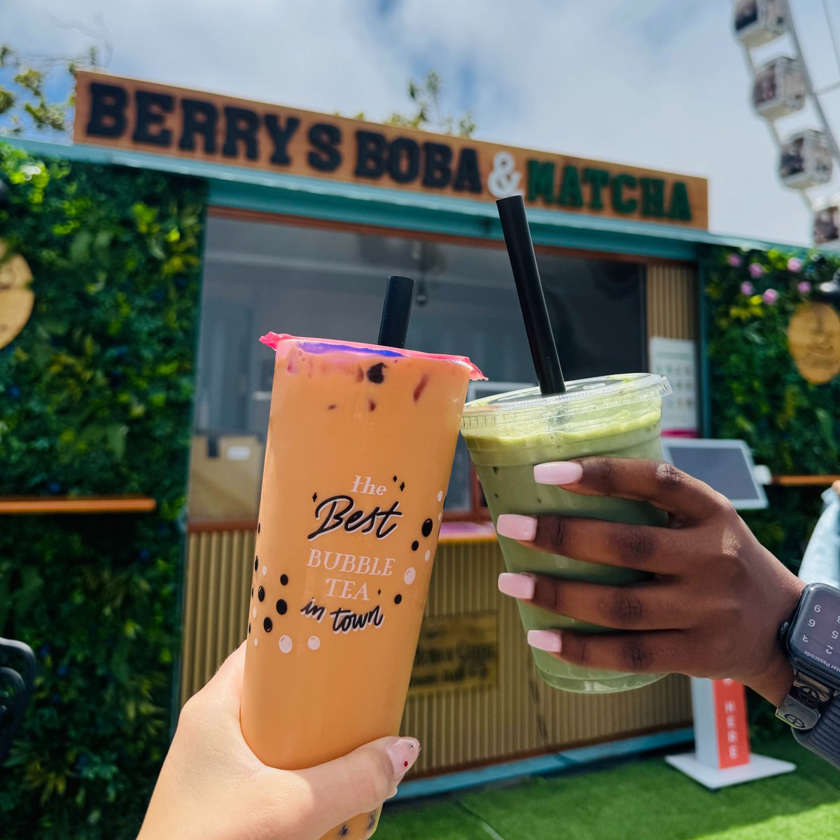 The wait is finally over—Berry's Boba is now open in Fisherman's Wharf! Sip on your favorite boba, matcha, and coffee as you stroll the promenade near the iconic SkyStar Wheel.  ✨🧋

📍Location: Fisherman's Wharf Promenade- Pier 43, San Francisco, CA 94133
🕐Hours: 9am-8pm