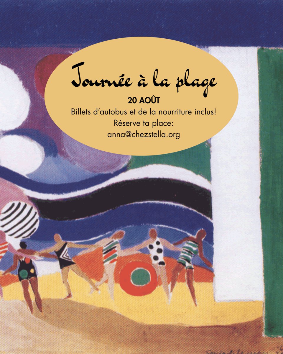 #SEXWORKERS ONLY!

A day in the sun on the beach w/ sexy women, good company, food, &amp; great laughs?

Une journée au soleil sur la plage avec des femmes sexy, de la bonne compagnie, de la nourriture et de grands éclats de rire ? YES PLEASE!

20 août
RSVP : anna@chezstella.org