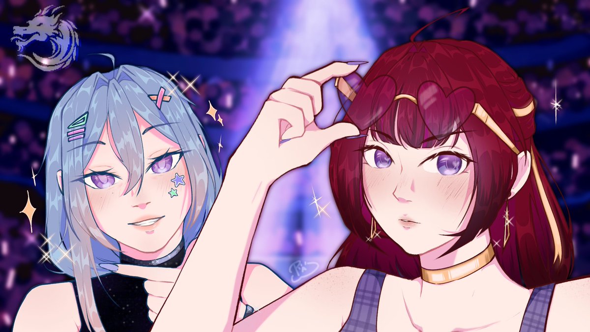 I don’t think you’re ready for the takedown 🎶
Gracias <a href="/P4aW_/">P4Wawa 🐾💖</a> por este precioso dibujito de nuestras nenas Indis y Sylvaine de #MEActo2 , tkm mi niña soy muy fan de esta obra de arte