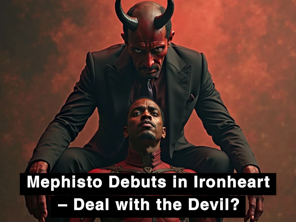 futurepulse24's tweet photo. 🔥 Mephisto has finally arrived — and it's Sacha Baron Cohen.
Marvel’s biggest devil shows up in Ironheart's finale with a shocking deal for Riri Williams.
Read more - https://t.co/d9j3sq7wzA

#Mephisto #Ironheart #Marvel #MCUPhase6 #SachaBaronCohen https://t.co/2UsnqjiU5t