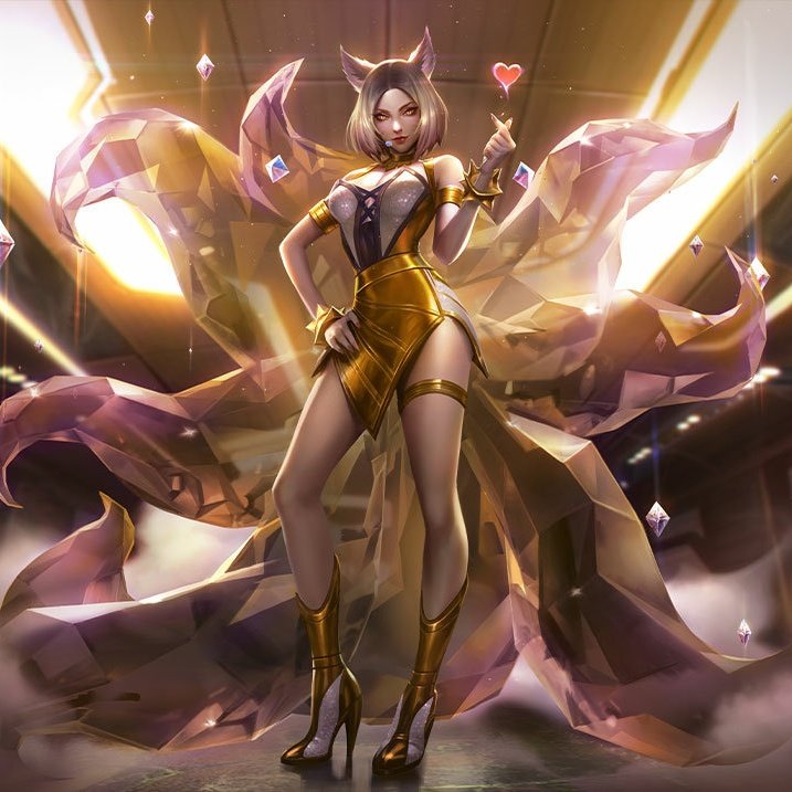 ahri cabeça de pincel está disponível na loja mítica