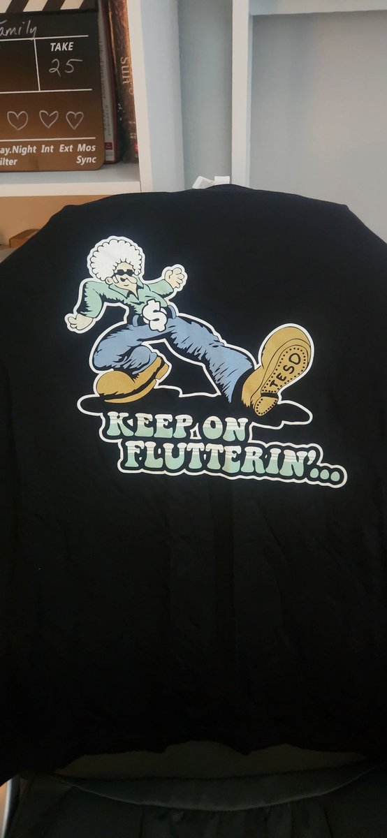 It's time to get busy livin' or get busy dyin'. My mother flutterin' T Shirt has arrived a day early. Gonna celebrate the 4th of July like a no nonsense mofo.
#TESD
<a href="/sundayjeff/">booyah</a> 
<a href="/TellEmSteveDave/">Bryan Johnson</a> 
<a href="/BQQuinn/">Brian Quinn</a>