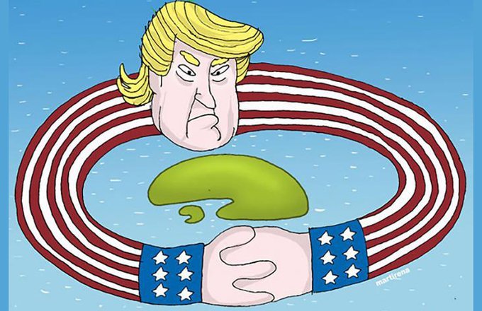 La extraterritorialidad, la presión y el chantaje, instrumentos predilectos del jefe de la diplomacia estadounidense y el dictador de la Casa Blanca, se manifiestan en las sanciones como armas que intentan espantar la inversión extranjera en #Cuba #TumbaElBloqueo