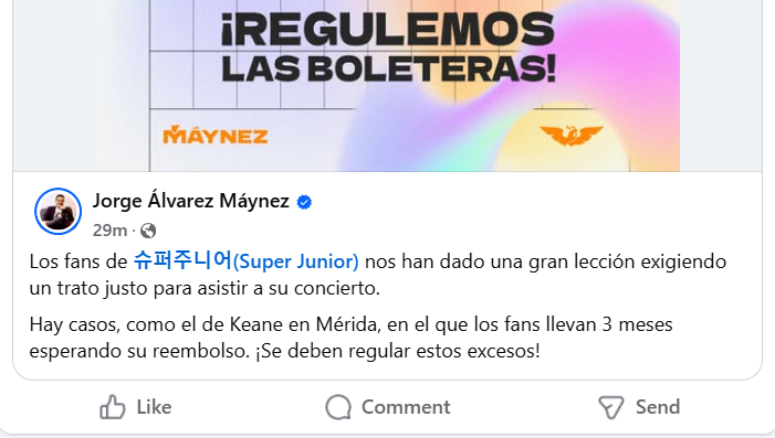 kyuhyunsfall's tweet photo. Ok...que esta pasando??? etiquetaba al fb oficial de los suju JAJAJAJA 😳

#ELF_NO_COMPRA #OCESA_OUT
@SJofficial @SMTOWNGLOBAL https://t.co/z72FrGWTk4