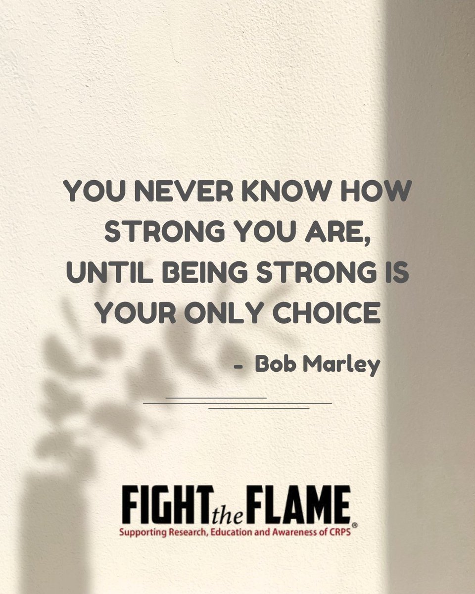 #CRPS #FTF #FTF5k #FightTheFlame #ChronicPain #CRPSFighter #CRPSWarriors #CRPSStrong #crpswarriorsfoundation #nevergiveup #crpsawareness #hopeforacure #complexregionalpainsyndrome #bobmarley