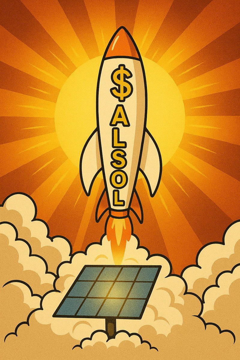 TheAlpha_0x's tweet photo. Solar-powered. Profit-loaded. ☀️🚀💰
$ALSOL is blasting off from the sun itself. This isn’t just a chart… it’s a solar mission.
Catch it early or watch it melt faces from the sidelines.
X: @ecosia50
CA: 2gtYPiTJerBWjKqA97ponWHU9yymWC4GUoiP9Qrbi4rh
#ALSOL #Solana #Next100x https://t.co/CT2cViEvuH