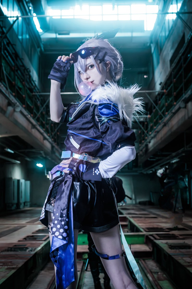 銀狼👾強化㊗️🎊
#HonkaiStarRail 
#silverwolfcosplay