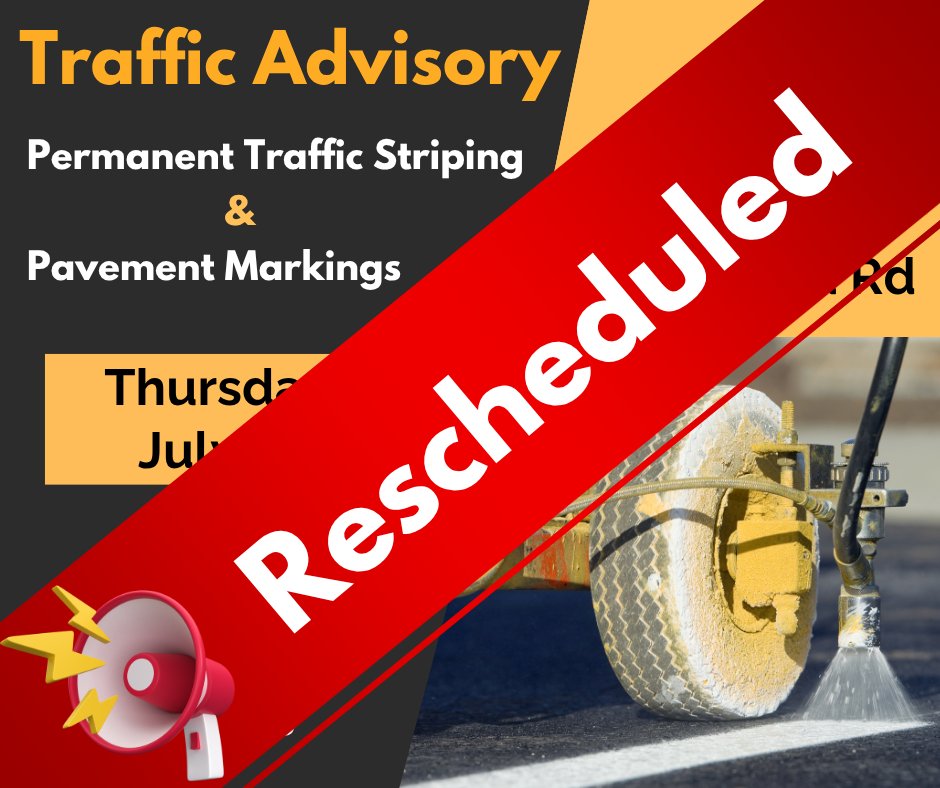 📢📢📢UPDATE: As of 5:04pm 7/2/2025 

We apologize for the inconvenience, but the planned work on Santa Rosa Rd originally scheduled for Thursday, 7/3, has been postponed.

Our contractor has informed us of a schedule change, and work will no longer take place tomorrow.