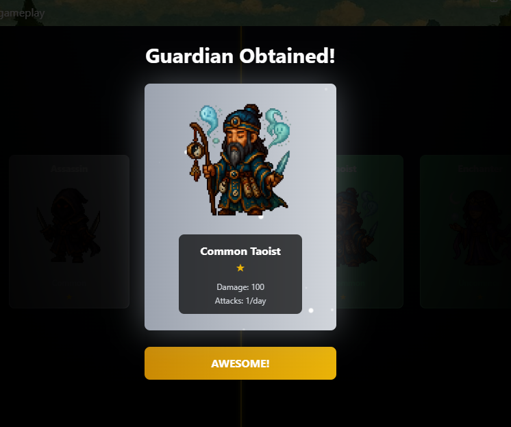 ronelaringo's tweet photo. @PlayVoG 1st guardian! https://t.co/pDqORa330W
