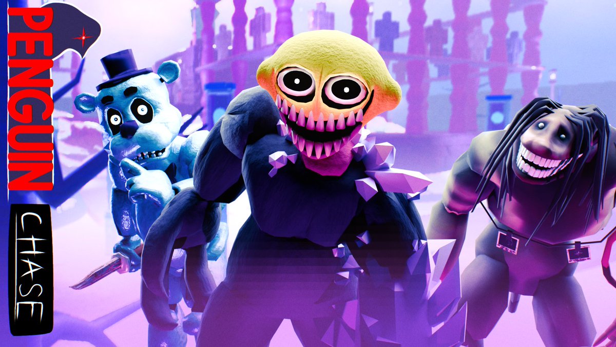 PenguinChaseRB's tweet image. PENGUIN CHASE // ALPHA RELEASE
THE BIG THREE
#ROBLOX #robloxart