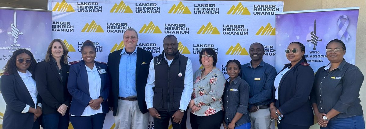 Paladin_Energy's tweet image. The Langer Heinrich Mine (LHM) is supporting the Ministry of Health and Social Services and the Cancer Association of Namibia, in their vision to decentralise cancer services in the country so patients can receive diagnoses more quickly and begin treatment sooner.
Recently, a…