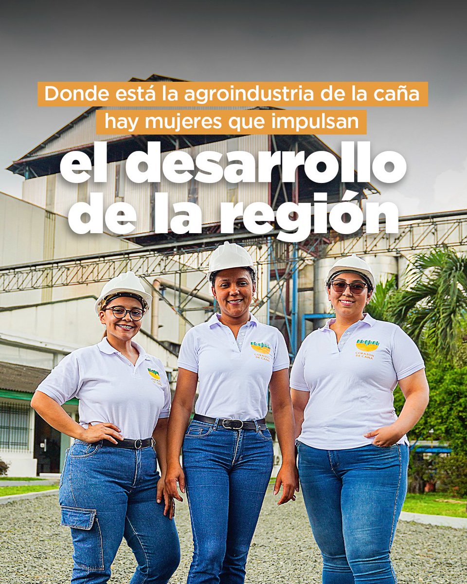 En la agroindustria de la caña estamos orgullosos de la fuerza,​ conocimiento y liderazgo de las mujeres que son parte de​ nuestro sector.​
​
Desde el campo hasta la fábrica, oficina y laboratorios, su​ trabajo impulsa el desarrollo de la región. 👷🏻‍♀️💪🏼​

#DondeHayCañaHayProgreso