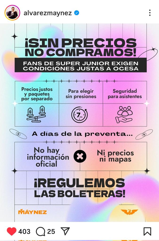 Nury_dez's tweet photo. MAYNEZ dice también que, perdonen la palabra,  PERO YA ESTUVO SUAVE 🗣 #ELF_NO_COMPRA 
#OCESA_OUT https://t.co/dEkNrTLW6K
