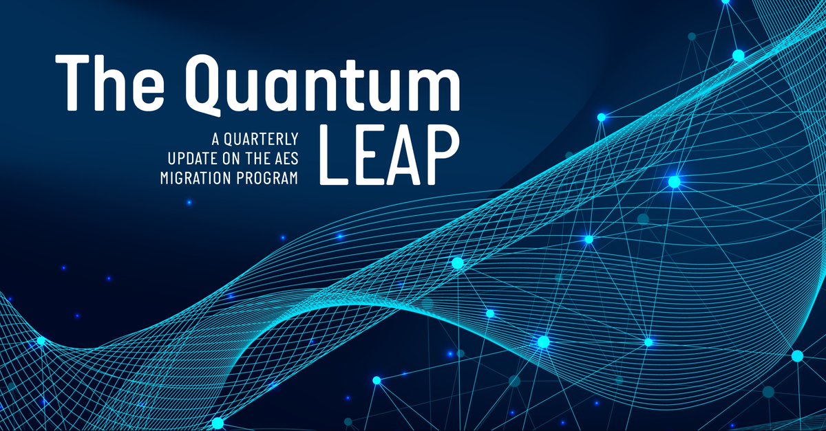 The Quantum Leap, our new quarterly newsletter, is out now!

This newsletter will track the progress of the AES migration in Australia, what's happening now and future steps.

auspaynet.com.au/insights/AES_M…

#Payments #AESMigration #CyberResilience #FutureOfPayments #AusPayNet