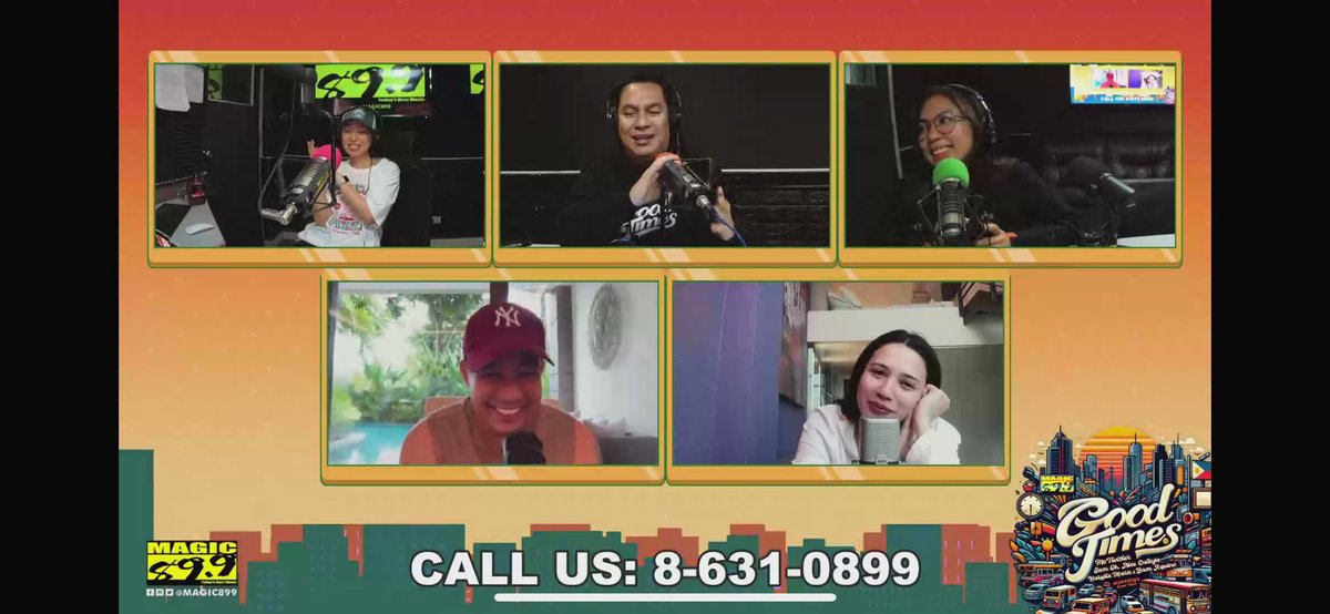 Charyllene21's tweet image. Good Morning 🌞 @anakarylle @djmotwister @alexcalleja1007  &amp;amp; Sam Oh.

Happy Birthday @missMaraAquino 🥳🥳

Goodtimes 💚💜💚💜

#Magic899
#GNLU