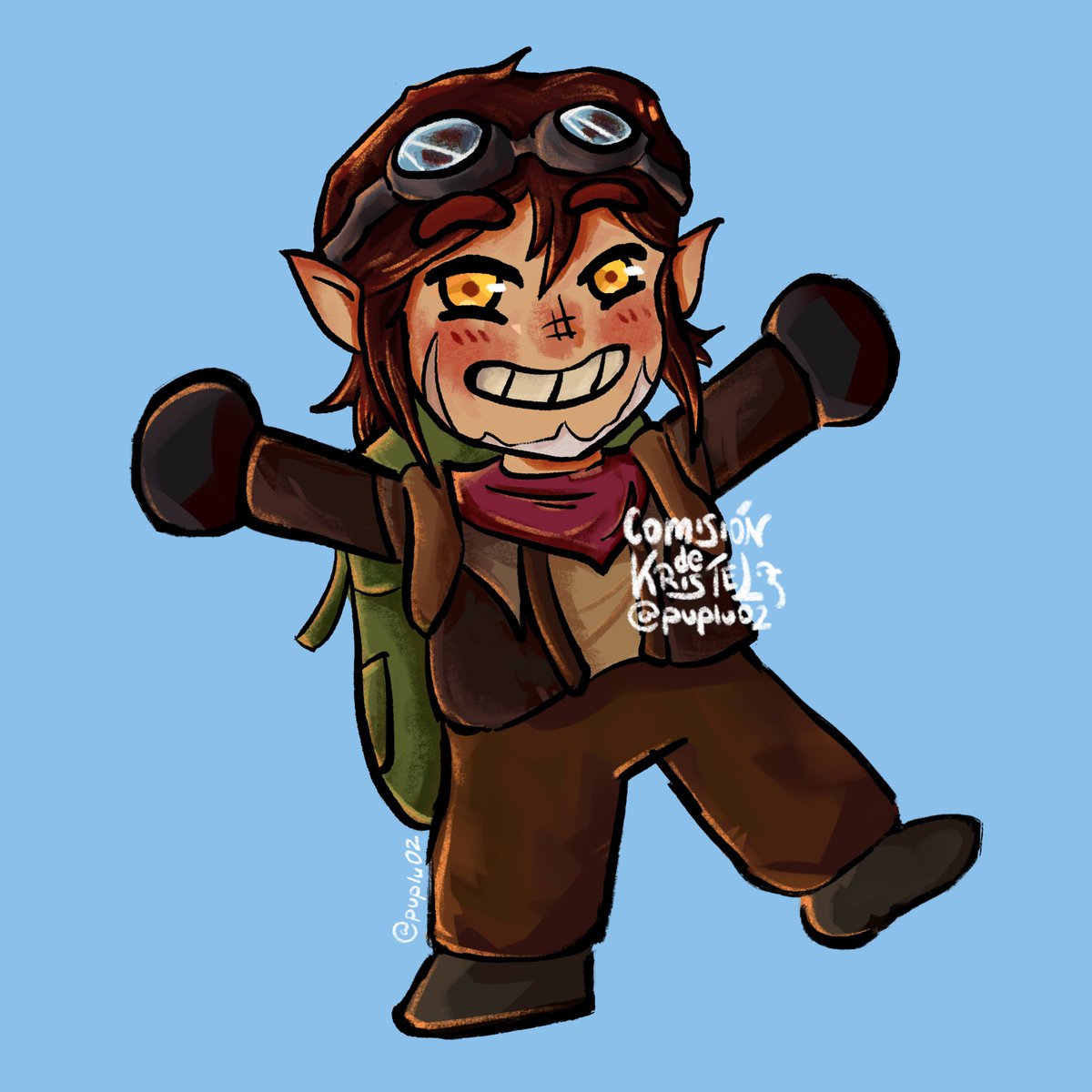 Puplu02's tweet image. Dibujo que hice para @Franco_They ^^ Gracias por comisionarme&amp;lt;3