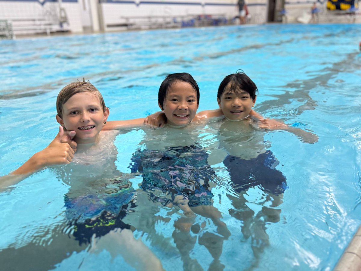 Summer learners in the #WausauSchools 'Transition into Middle School' program had a fantastic time playing water polo!