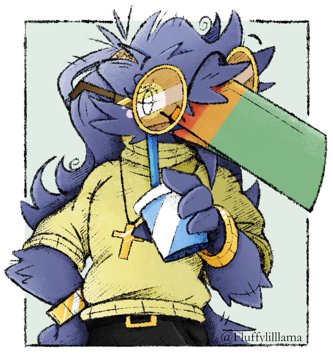 fluffylilllama's tweet image. Toucan friend
