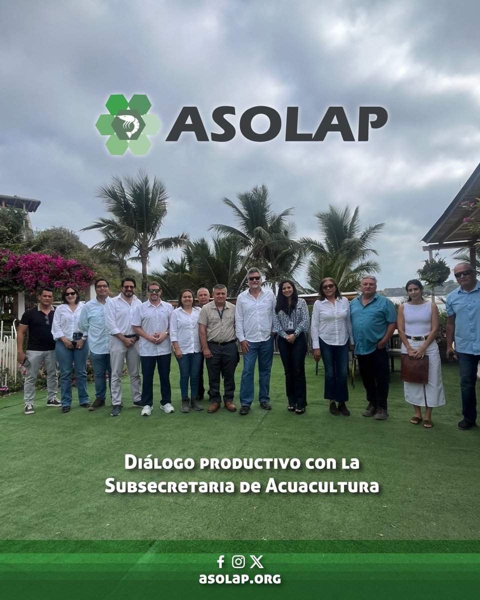Sostuvimos una reunión muy productiva con la Subsecretaria Isabella Campolo y su equipo 👏🏼
Pudimos plantear las preocupaciones del sector larvicultor y proponer soluciones para impulsar la competitividad de nuestra industria 🦐 #Asolap #acuacultura #Ecuador #Larvicultura