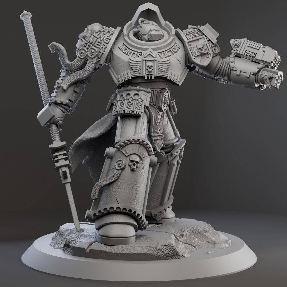 oXbarshmah's tweet photo. Warhammer 40k terminator
#3dmodeling #characterdesign #charactermodeling #3dminiatures #3dsculpting
#warhammer40k #terminators #SpaceMarine #horusheresy #adeptusastartes #3dprinting #wargames
@CommissionsOpen @commission_rts https://t.co/2yUGvxIpw3