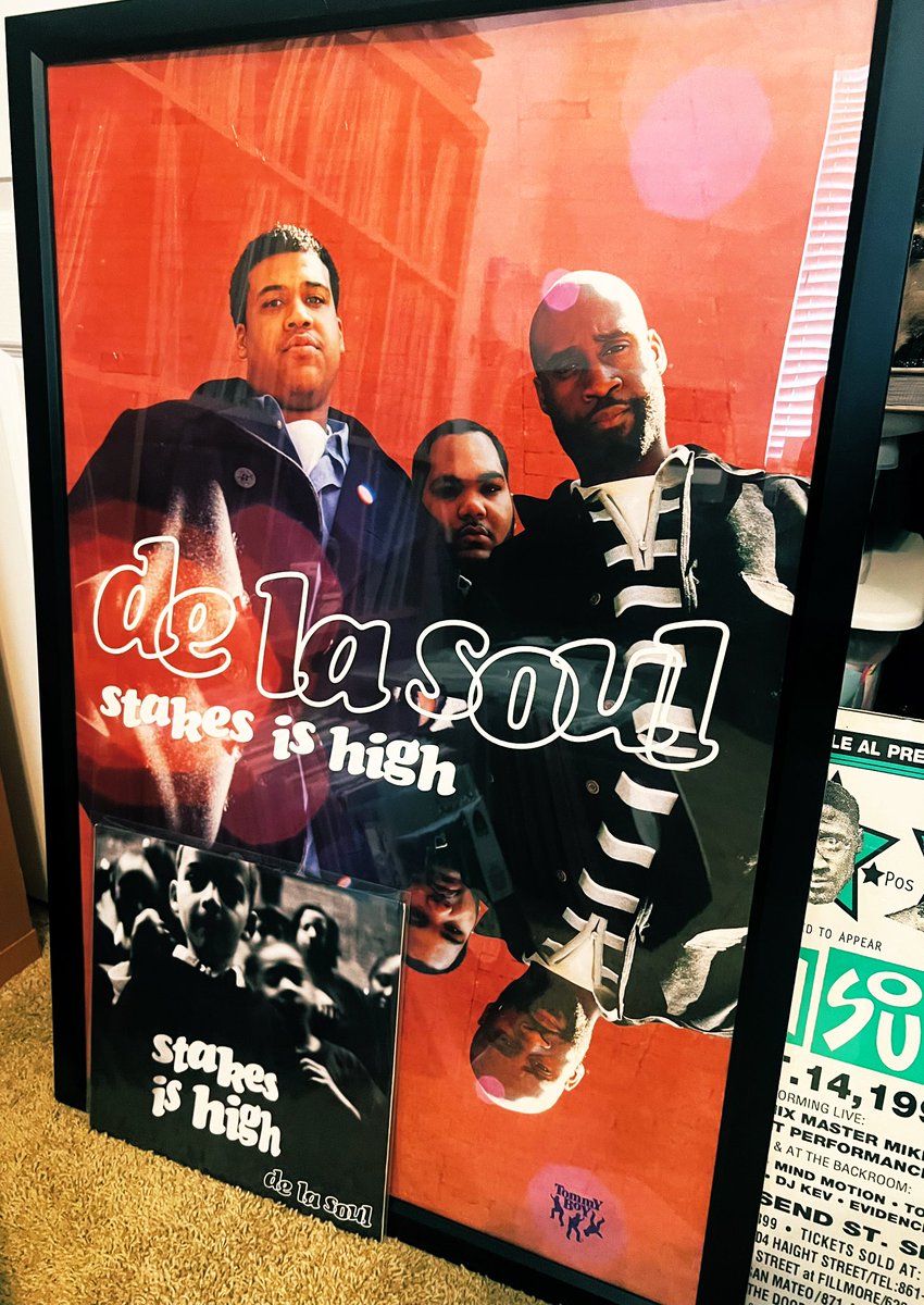djkdchip's tweet photo. July 2, 1996
De La Soul - Stakes is High
π€ π€ π€ π€ π€
29 years ago today, De La Soul completed the greatest 4-album run in Hip Hop history.
#ThankYouDave ποΈ #PromoPoster https://t.co/Eu10GEEJYG