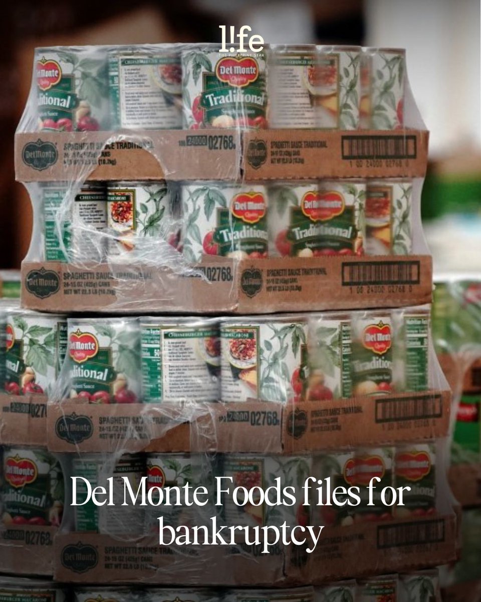 BANKRUPTCY HITS DEL MONTE 

Del Monte Foods kicked off efforts to pursue a sale as it filed for Chapter 11 bankruptcy proceedings in the United States under an agreement with certain key lenders, the company said in a statement. 

READ: buff.ly/mcyhgBx