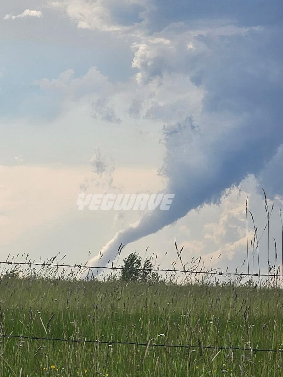 Scene in Breton, AB 😬🌪️
