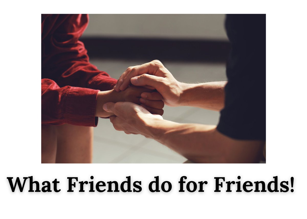 The simplest yet most powerful way to impact your friends and help them! #FreshManna #ShortRead 

#DailyDevotional "What Friends do for Friends!'  timburt.org/blog/what-a-re…
