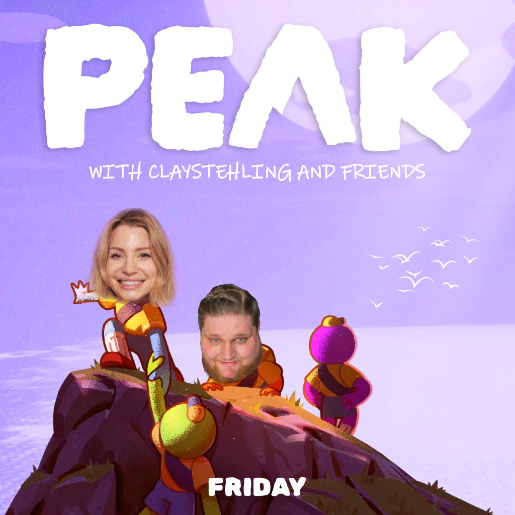 This could be us… 🧗‍♀️

Playing PEAK on Friday with <a href="/claystehling/">Clay</a> 

Looking for 2 other content creators that would like to join us 🤗