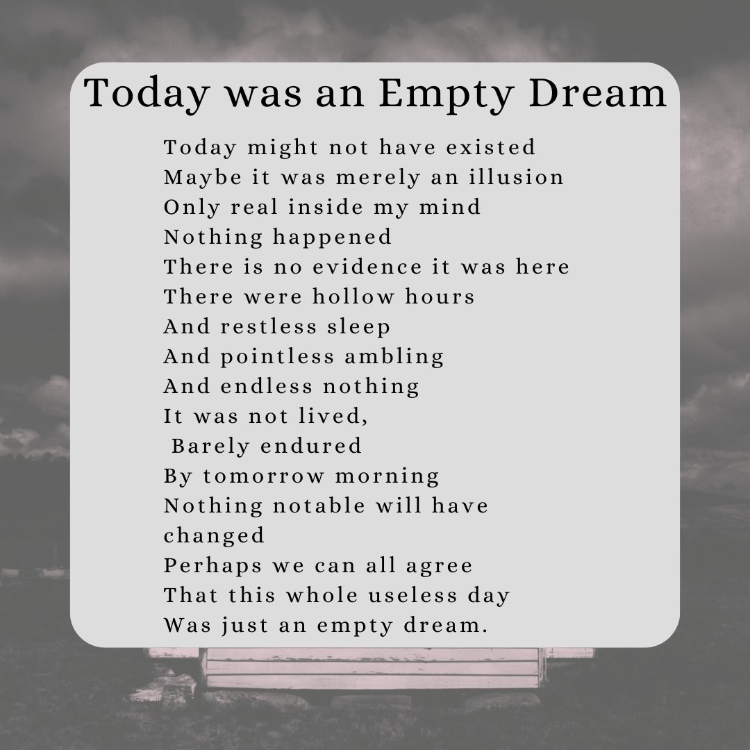 donnierwallen's tweet image. Some days are just #Blah
Follow me for poetry content 
#poetry #poetrycommunity #poetryislife #PoetryMePlease